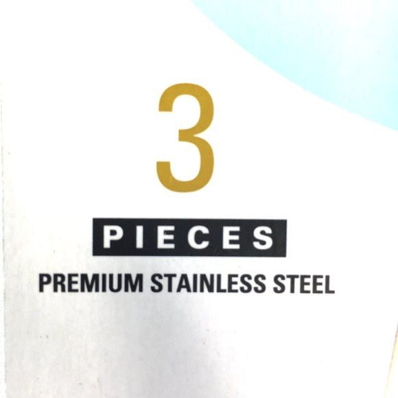 TOWLE  Gold Tone 3 Piece Flatware Place Setting Towle  NWT - Picture 5 of 7